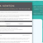 ATS Simple Resume Template - Grey - Job Search Journey