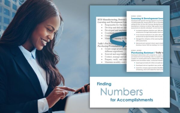 Finding Numbers For Accomplishments