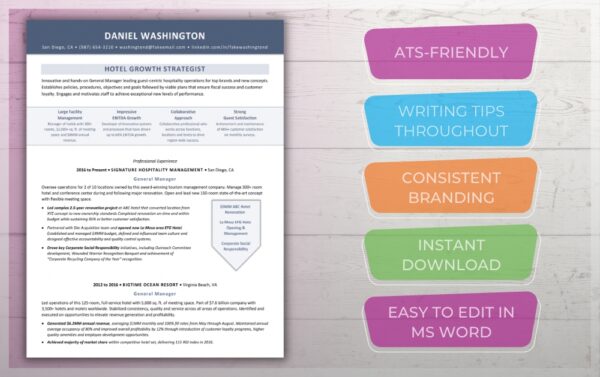 Job Search Journey Resume Template Benefits