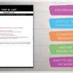 Black and White Cover Letter Template