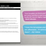 Black and White Cover Letter Example