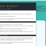 Cover Letter in Gold - Job Search Journey