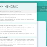Cover Letter and Simple Resume Template - Light-Teal - Job Search Journey