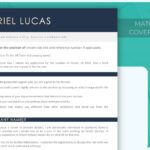 Cover Letter and Simple Resume Template - Slate - Job Search Journey