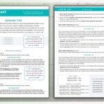 Two page professional resume template in teal