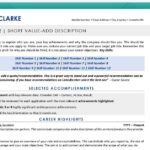 Modern Executive Resume Template - Blue - Job Search Journey