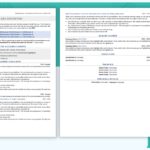 Two Page - Modern Executive Resume Template - Blue - Job Search Journey