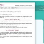 Cover Letter & Modern Executive Resume Template - Maroon - Job Search Journey