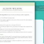 Expertly Designed Classic Resume Template in Green - Matching Cover Letter Template - Job Search Journey