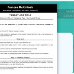 Cover Letter - Professional Resume Template - Black - Job Search Journey