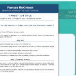 ATS-Friendly Professional Resume Template - Blue - Job Search Journey