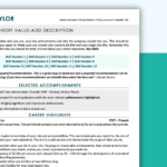 Executive Resume Template Teal ATS-Friendly Resume Template