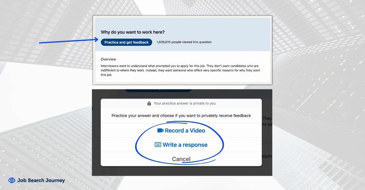 Interview Preparation on LinkedIn Premium
