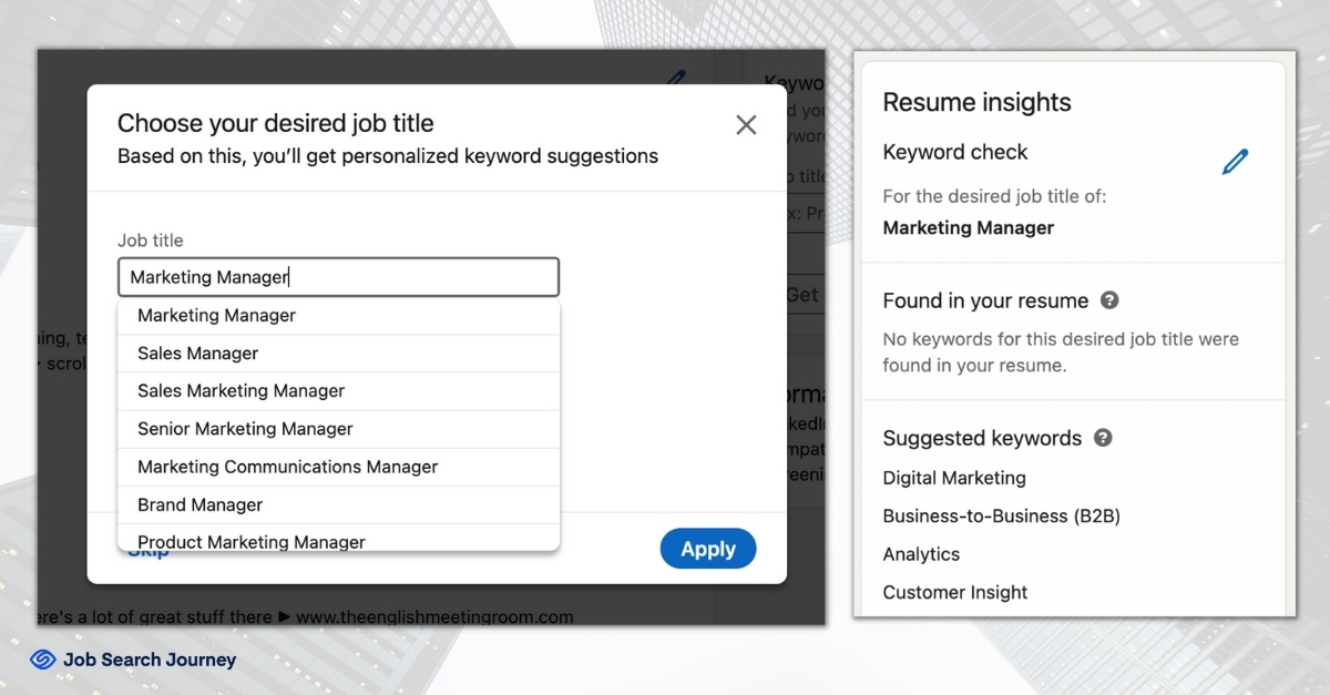 LinkedIn Premium Keywords for Your Resume and LinkedIn Profile