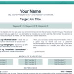 Senior Resume Template from Job Search Journey
