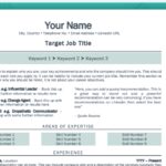 Senior Resume Template from Job Search Journey