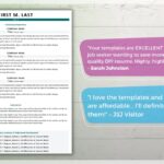 Nonprofit Board Level Resume Template Praise